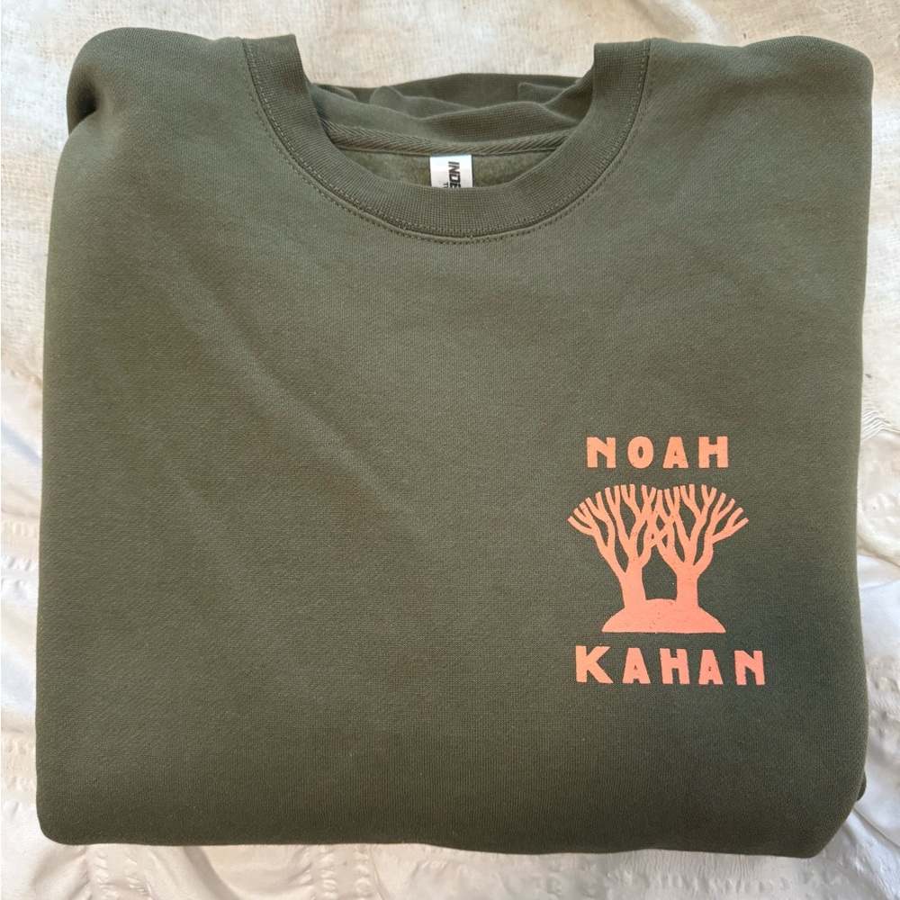 Noah Kahan concert crew neck sweatshirt